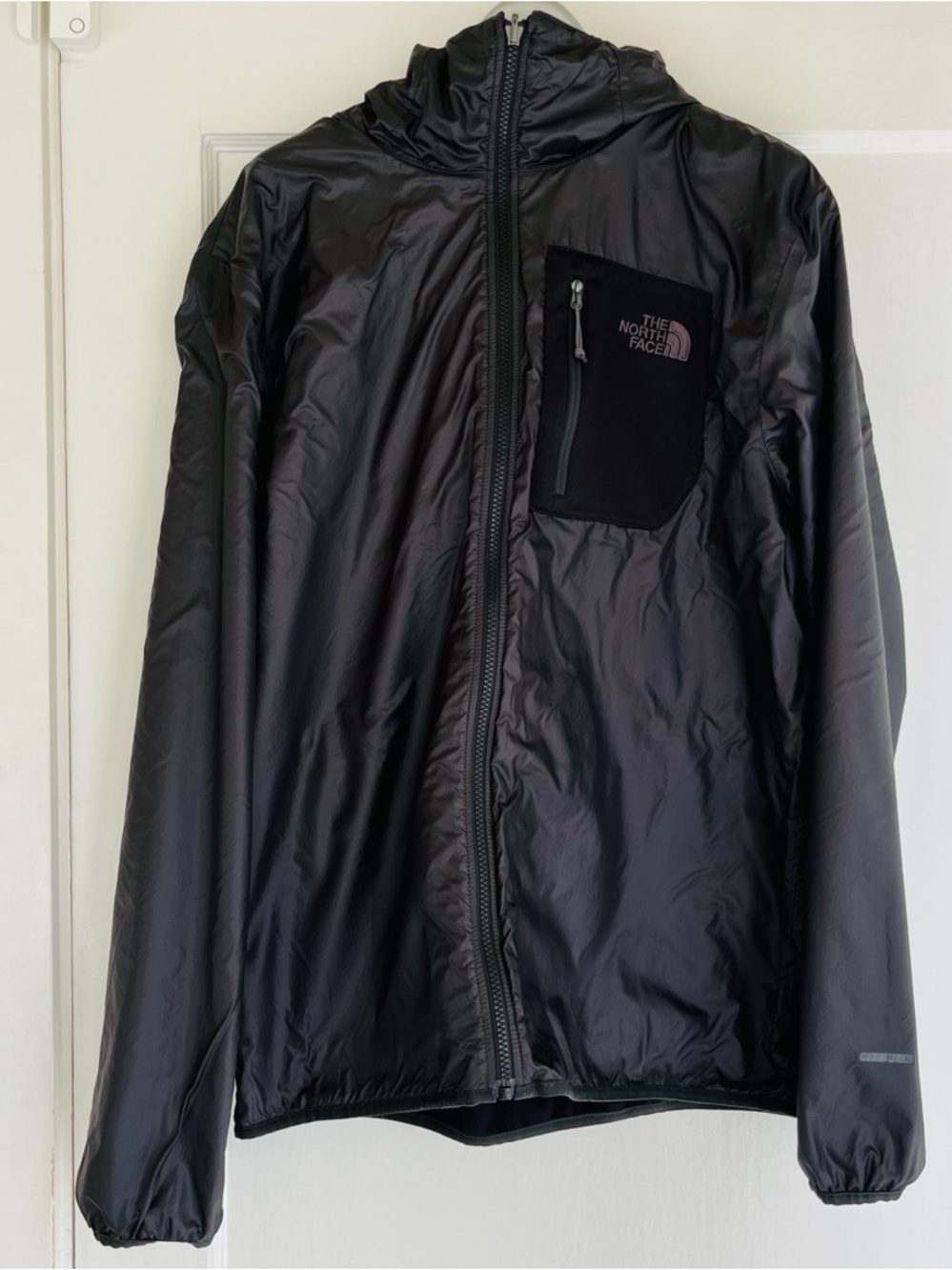The North Face Reversible Full Zip Jacket Black Fleece Nylon Men’s Large - Picture 4 of 10